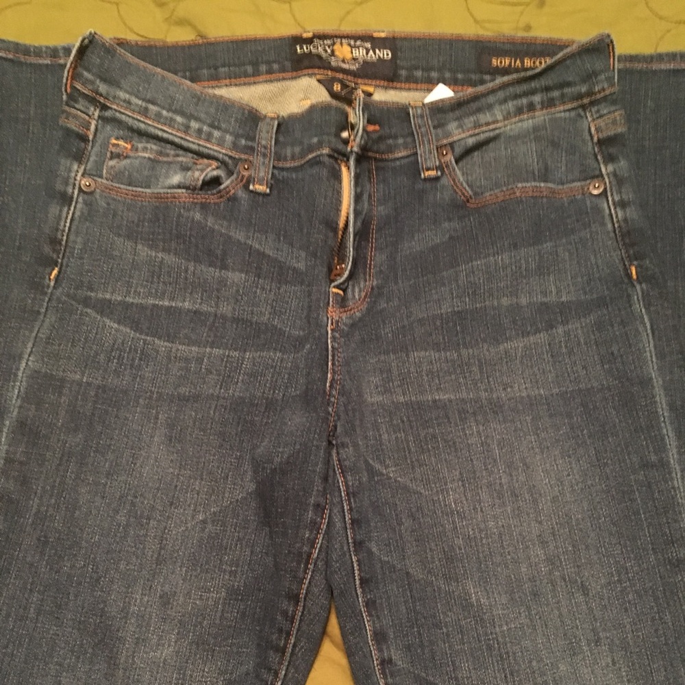 Sofia Boot cut jeans .By Lucky Brand